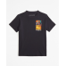 Abercrombie Dark Grey Imagery Logo Back Graphic Tee